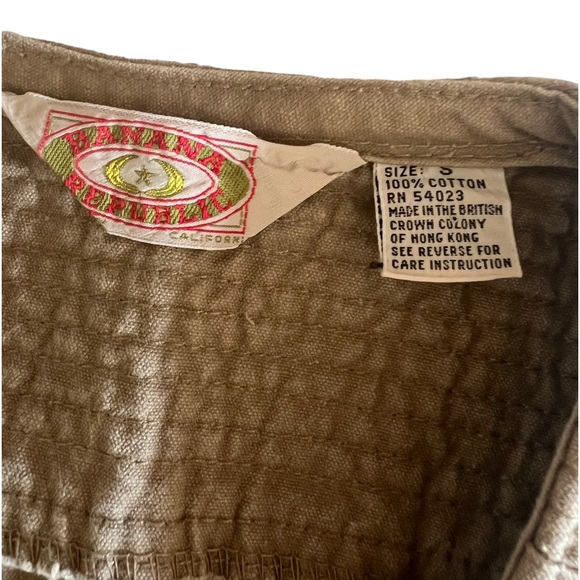 Banana Republic vintage field jacket hunting /fishing mens size small rare find - Picture 5 of 6